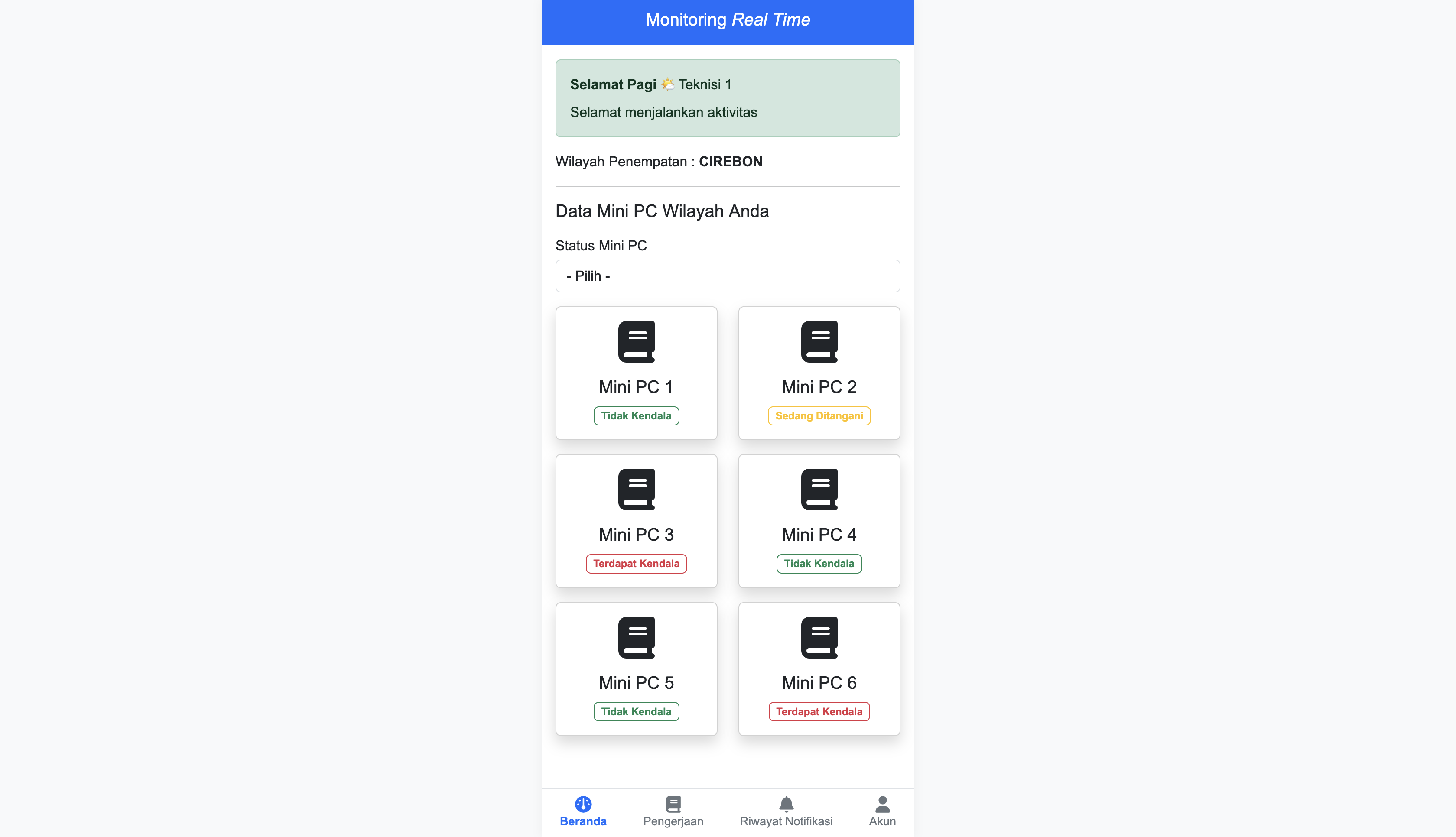 Portfolio Website UMKM - Project IoT PWA